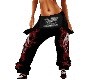 female red TDR baggys
