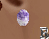 Small Earring Purple Ani