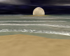 deserted moon beach