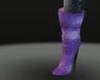 Purple Females Boots