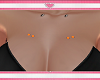 LChest Piercing Orange