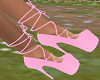 Pink Dolls Shoes