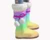 *J* Rainbow Boots