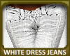 White Dress Jeans