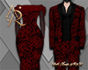 F Couple Red Dress
