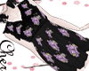 lilac dress black
