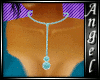 L$A Elysia Necklace Teal