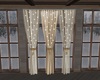W.C. Triple Curtains