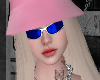 Silver Blue Glasses F