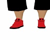 red marshmello shoes
