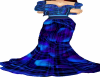 noelle gown blue floral