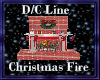 D/C Christmas Fireplace
