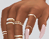 Claire Nails + Rings