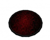 Dark Red Round Rug