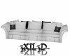 3X White Fab couch