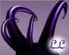 Shocking purple horns