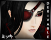 ! Titanium Eyepatch Red