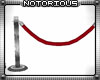Red Single Stanchion