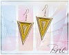 Divine Earrings Yellow