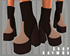 DualityCreme Flare Heels