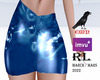 Latex blue Skirt RL