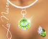 Necklace Diamond+Peridot