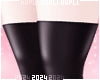 Black Knee High Boots