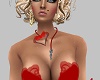Valentina Red Necklace