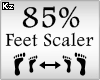 Scaler Feet 85%