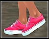 Pink Canvas Shoes F