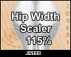 Hip Width Scaler 115%