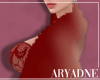 Fluffy Shawl Red Set