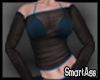 -SA- Sheer Black Blue