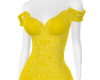 ~Beaded   Gown  Yellow