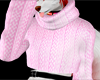 [i0!]Crop'd Sweater-Pnk