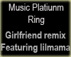 Platinum Music Ring
