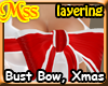 (MSS) Xmas Chest Bow