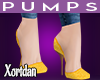 *LK* Yellow Pumps