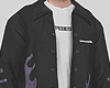 Purple Flame Coat