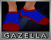 G* Socks Blue/Red M