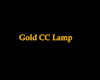 Gold CC Lamp