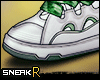 ⓢ White Green Curb M