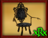 Skeleton Armchair black
