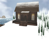 Winter Lakeside Cabin