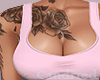 Pink Tank + Tattoo