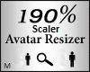 Avi Scaler 190% M/F