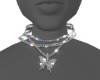 Holo Butterfly Necklace