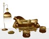Golden Tea couch