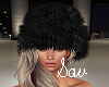 Black Fur Hat