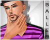 Purple Basic v neck